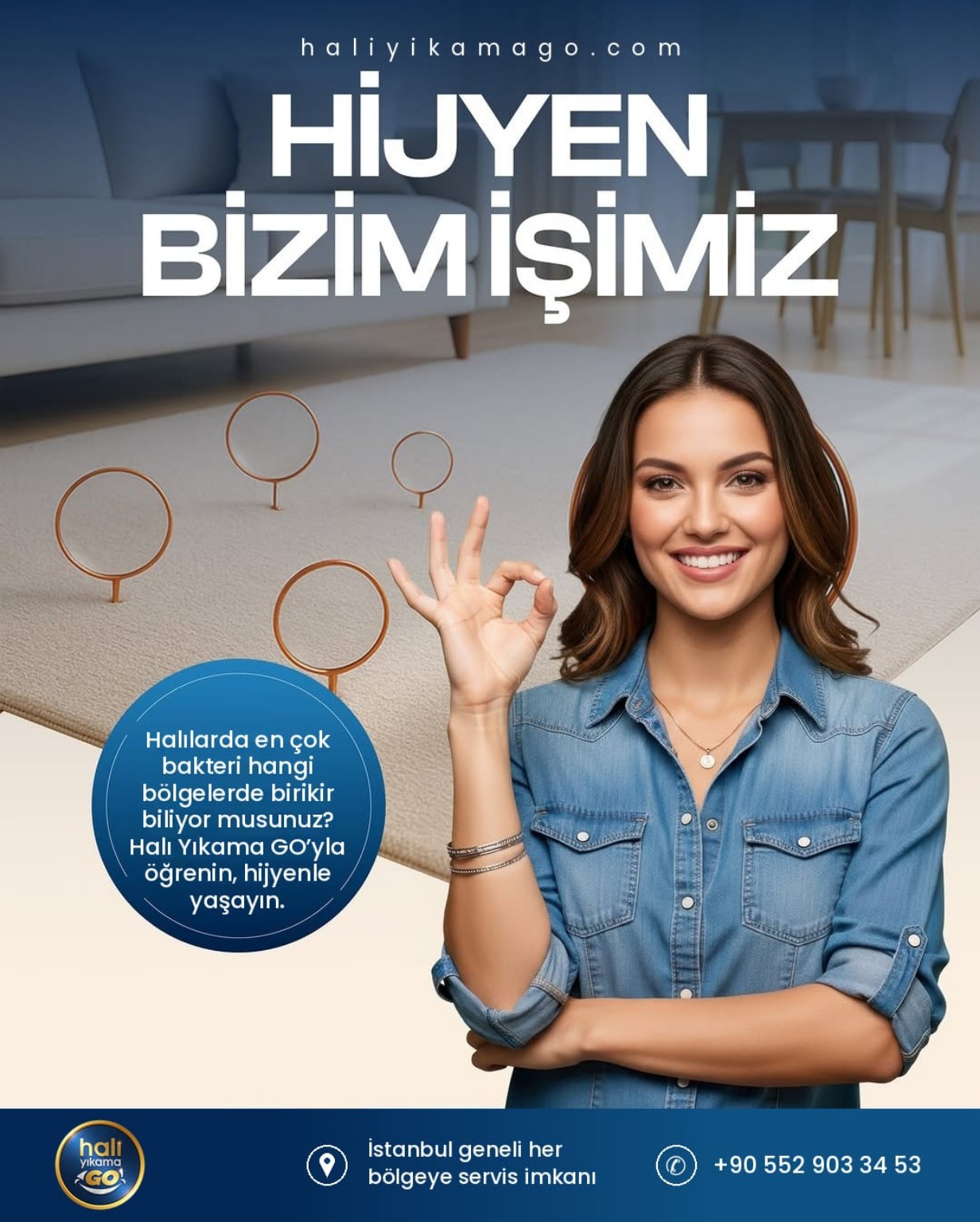 Halı Yıkama GO tanıtım afişi 1
